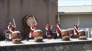 和道深江太鼓  春のこんぴら公園祭り2017