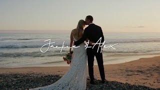 Fun \u0026 Vibrant Beachfront Wedding | Ole Hanson Beach Club San Clemente | Jackie \u0026 Alex