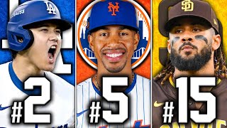 Ranking the TOP 50 Players in MLB for 2025