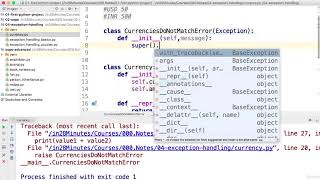 (Learn Programming With Python) 125-Step 09-Raising Custom Exceptions