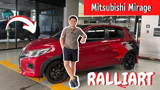 Mitsubishi Mirage Ralliart ถึงจะจิ๋วแต่บอกเลยว่าแจ๋ว สวยสะดุดทุกมุมสายตา