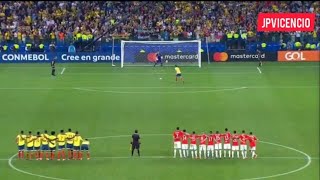 Chile 0 (5) vs 0 (4) Colombia | Penales | Cuartos de Final | Copa America 2019 (Relato Brasileño)