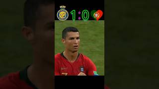 CR7 🆚 Ronaldo 🤣. Portugal vs al nassr highlights. #football #shorts
