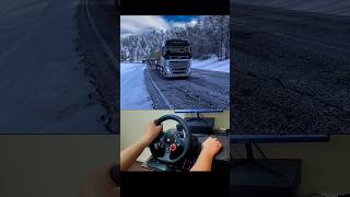 ولوو 500 نیو فیس عبور از جاده های کوهستانی خطرناک 😱) euro truck simulator 2