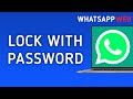 How to Lock WhatsApp Web with Password