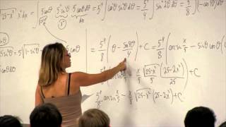 Math 2B. Calculus. Lecture 12. Trigonometric Substitution