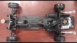 2WD DRIFT　YD2 RX TOPLINEシャーシナックル トレールなしキングピン角有バッテリー位置変更\u0026走行動画ＲＷＤ　ＤＲＩＦＴ　ＲＣ