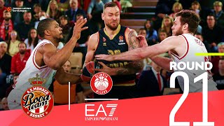 Monaco's scoring night is too much for Milan! | Round 21, Highlights | Turkish Airlines EuroLeague