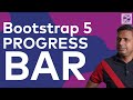 Progress bar in bootstrap 5 | Progressbar in bootstrap 5 not working | Create Prograssbar bootstrap5