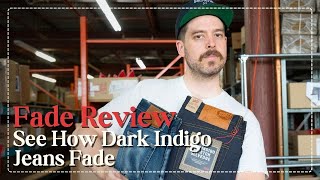 Fade Review: How Extra Dark Indigo Denim Fades To Light Blue