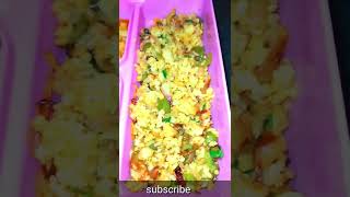 Yellow Colour Foods Lunch Box 🍱 #shorts #ashortaday #tiffenboxidea