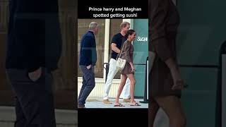 #shorts Harry and Meghan called paps to be photographed at sushi restaurant #princeharry #meghanmark