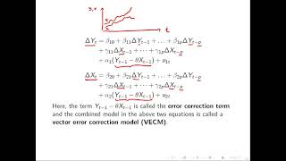 11.2 Vector Error Correction Model VECM