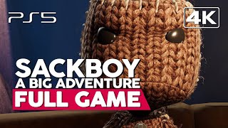 Sackboy: A Big Adventure | Full Gameplay Walkthrough (PS5 4K60FPS) No Commentary