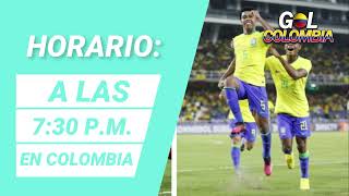 COLOMBIA vs BRASIL EN VIVO 🔴 DONDE VER HOY 🔴 POR COPA SUDAMERICANO SUB 20 2023