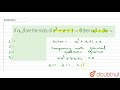 If  alpha, beta  are therootsof  x^2 +x+1=0 then  alpha beta+ beta alpha = | 12 | QUADRATIC EQUA...