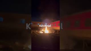 Tiruvallur Kavarapettai - Mysuru Dharbanga Express train accident