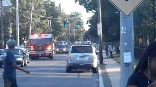 Hartford Fire Department Engine 11 Responding/Arriving On Scene With Yelp, Wail & Q2B
