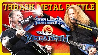 Metallica or Megadeth? Who’s The Thrash Metal Boss?