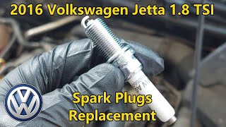 2016 Volkswagen Jetta 1.8 TSI - Spark Plugs Replacement