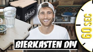 BIERKASTEN HOCKER UND TABLETT DIY - 60 sec selber bauen | EASY ALEX