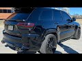 1000+HP TRACKHAWK CAMMED IDLE AT CARS AND COFFEE!! LOUD CAM CHOP IDLE!!