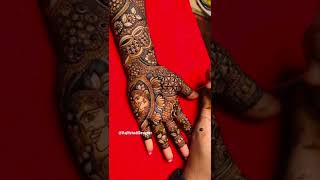 Beautiful Bridal Mehndi Design #mehndidesigns #mehndi #dulhanmehandi #bridalmehndi #henna #mehndi