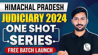 Launching One Shot Series for Himachal Pradesh Judiciary Exam 2024 | Judiciary Wallah