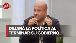 Enrique Alfaro anuncia su retiro de la vida política tras dejar su cargo como gobernador