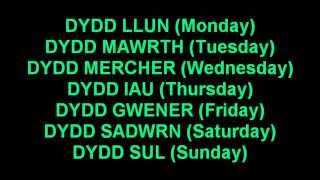 (Learning Welsh) - The Days of the Week in Welsh