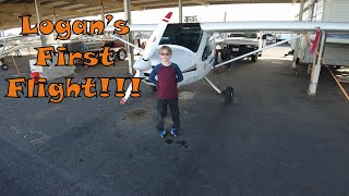 Logan's First Flight! - Remos GX