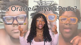 Is Oracle/ Toya Predatory? | Niche TikTok Drama Deep Dive