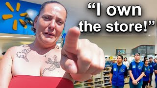When Dumb Karens Try To Fight Cops
