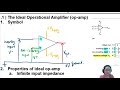 121.1a The (Ideal) Operational Amplifier | A2 Electronics: Op-Amp | CAIE A Level Physics