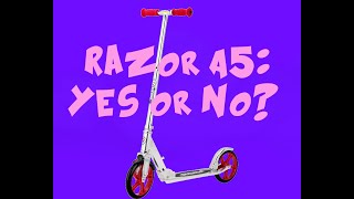 Razor A5 REVIEW (Handlebar MOD Suggestion) VIDEO