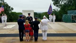 TAPS Wreath Laying at Arlington National Cemetery