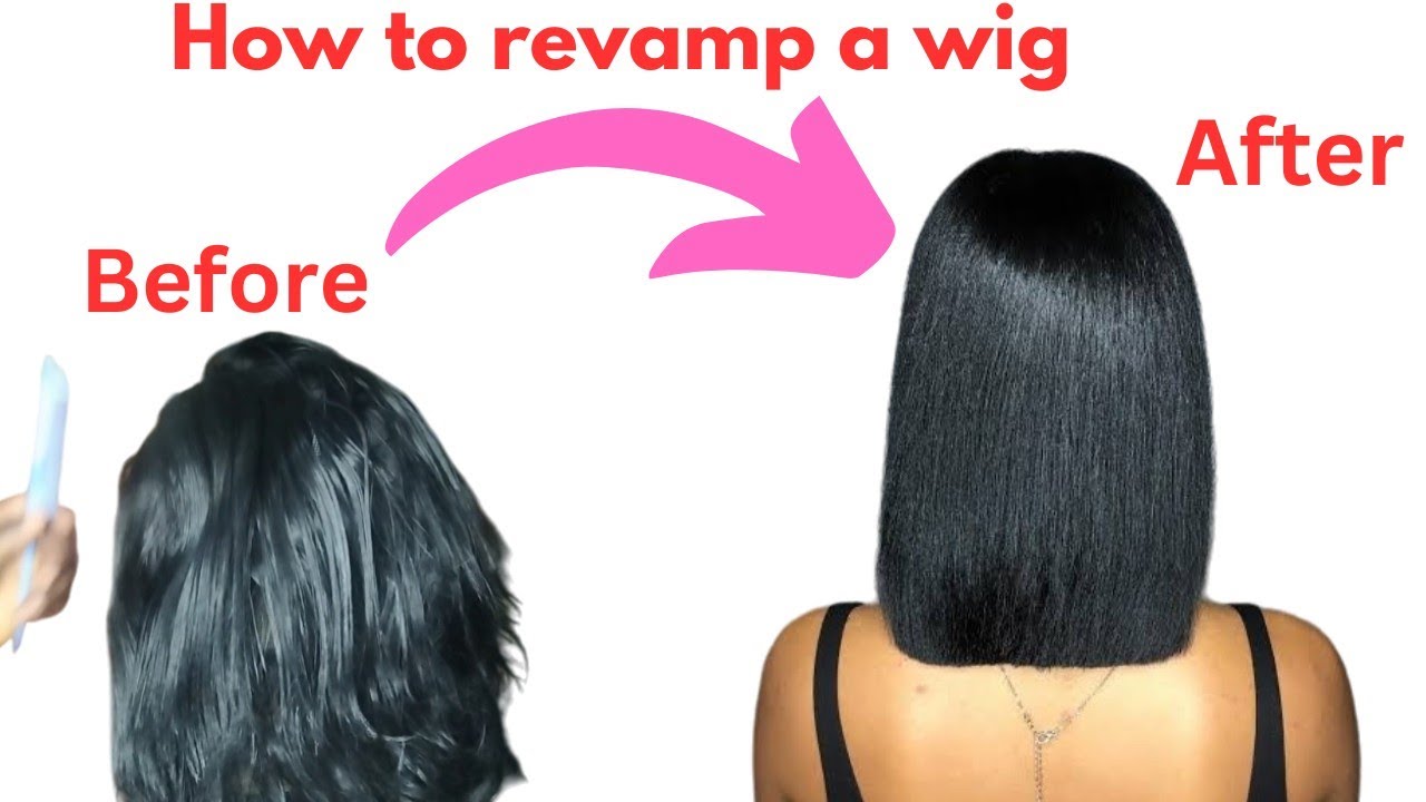 How To Revamp A Wig Youtube