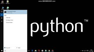 How to print Hello World in python using CMD and text editor | python programming language