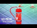 SAFETY EQUIPMENT | SAFE PRO FIRE | FIRE EXTINGUISHER