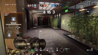 【R6S】目指せプラチナ！　ランクマッチ