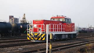 2018/2/24 HD300‐28号機(岡)名古屋臨海鉄道ハンドル訓練 貸出 東港駅構内試運転