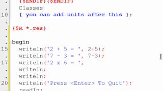 Free Pascal Program Tutorial 2 - Math Examples - Lazarus