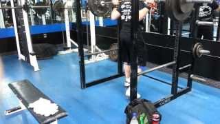 Low Bar Squat - 365 pounds/165.9 kg for 1