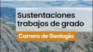 Socializaciones Pregrado Geología Día 1 - 2023 II PM