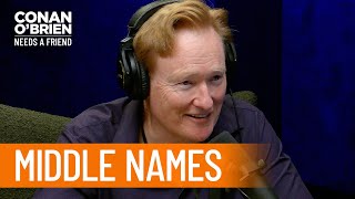 The Podcast Was Almost Called "Conan Christopher Needs A Friend" | Conan O'Brien Needs A Friend