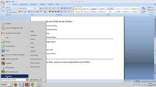 SQL Server 2012 tutorial 87: How to create, filter, and run a trace.