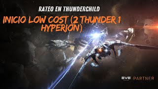 ⚡Rateo en flota con Thunderchild Low Cost para principiantes (Forsaken Rally Point) - EVE Online ⚡