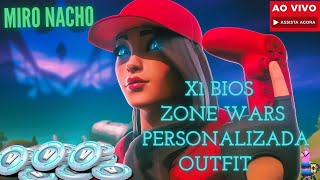 🔴🔴⚒️🟡FORTNITE AO VIVO ⚒️🔴🟡PERSONALIZADA NA CURA CURA🔴X1 ZONE WARS ⚒️ OUTFIT 🟡GRATIDÃO🔴🟡