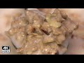 4k foods asmr 365 maple almond butter granola