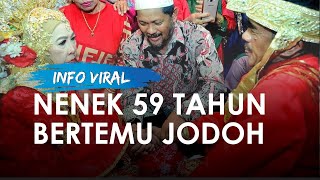 Pernikahan Nenek Perawan, 56 Tahun Baru Bertemu Jodoh, Berikut Foto-foto Mesara Kedua Pengantin